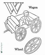 Coloring Pages Alphabet Wagon Abc Letter Printable Kids Sheets Farm Library Popular Insertion Codes sketch template