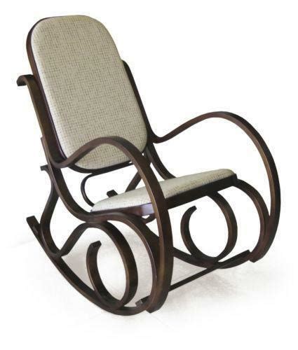 wooden rocking chair ebay