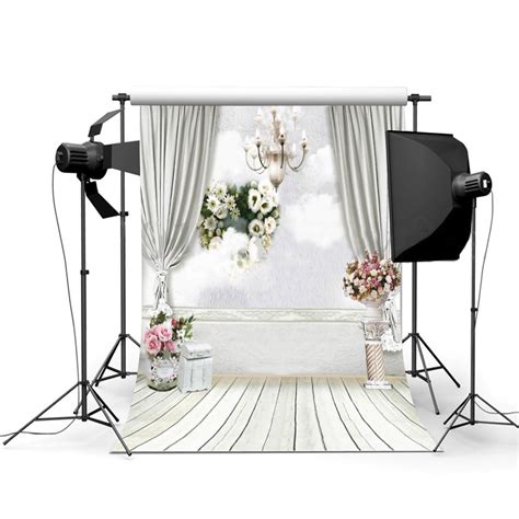 nk home studio photo video photography backdrops xft wedding scene printed vinyl fabric