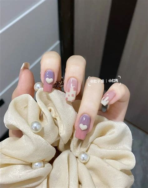 nails nail art ribbon