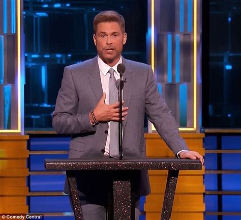 rob lowe s sex tape gets plenty of replays at his comedy central roast
