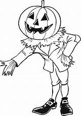 Halloween Pages Color Coloring Print Sheets Printable Holloween sketch template