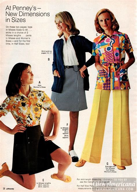 Retro Pants 70s Fashion For Women From The 1973 Jc Penney Catalog 22