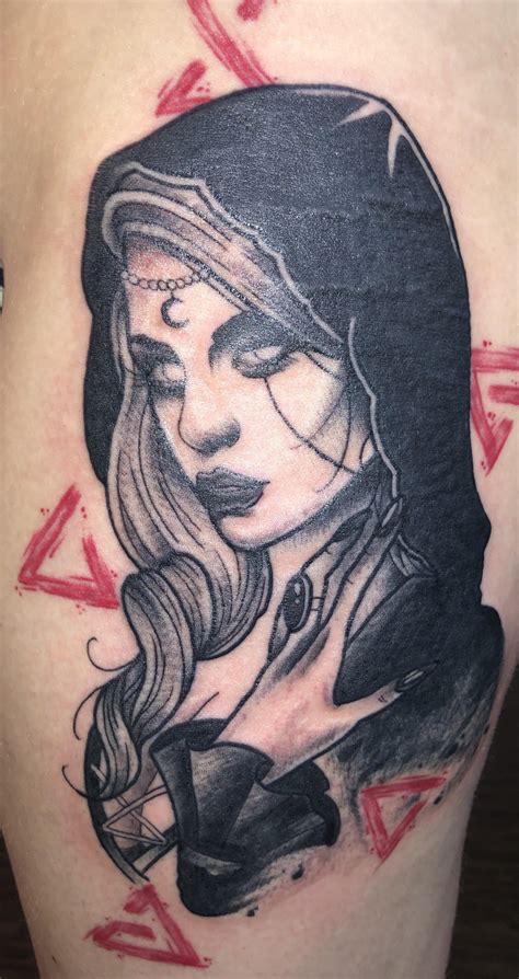 My Ciri Tattoo I Hope You Like It As Much As I Do R Witcher3