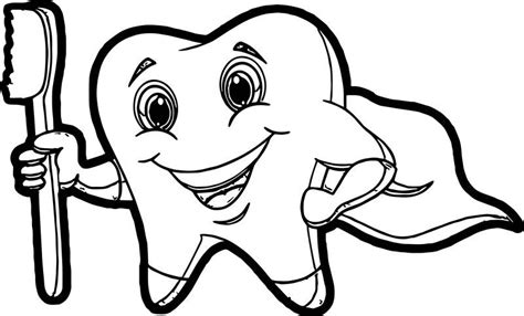tooth coloring pages royropmueller