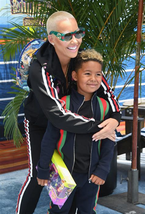 Amber Rose Allows Her 5 Year Old Son To Curse “its A Form Of Expression”