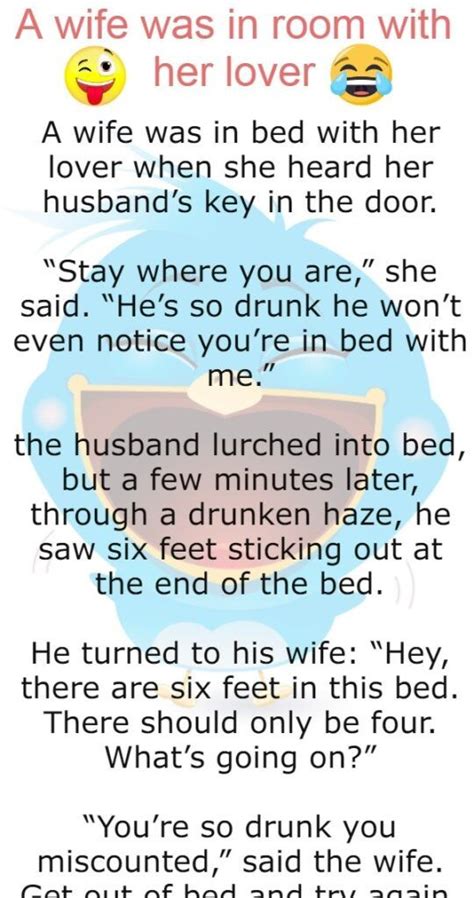 Funny Clean Long Jokes For Adults Man Explains How He Avoids His Wife