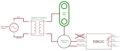 nest doorbell chime connector wiring