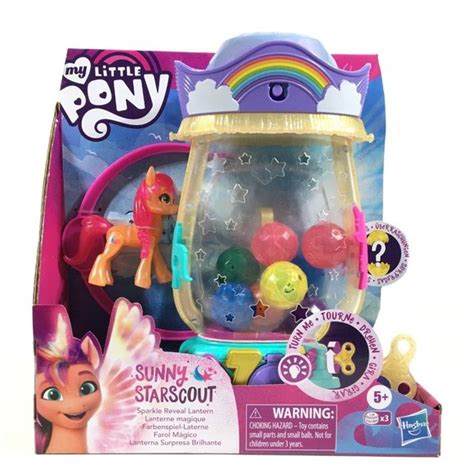 hasbro toys   pony sunny star scout sparkle reveal lantern
