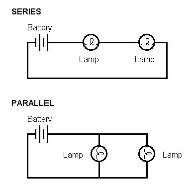 parallel circuit schematic diagram