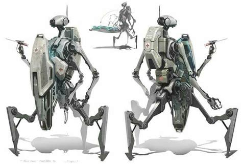 medical droid robots concept robot concept art concept