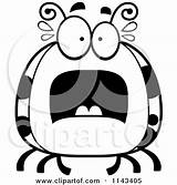 Ladybug Scared Chubby Clipart Cartoon Cory Thoman Outlined Coloring Vector Royalty 2021 sketch template