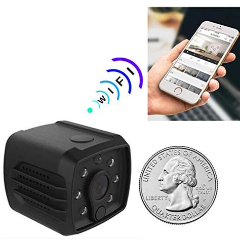 Mini Spy Camera Wifi Hidden – Nanny Cam For Home Security Wireless