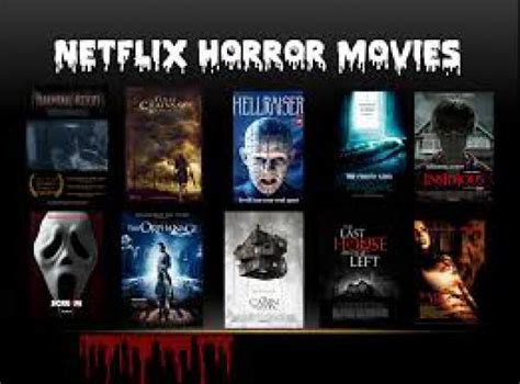 best horror movies on netflix to watch right now scariest films