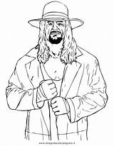 Undertaker Roman Reigns Wrestling Coloriage Imprimer Getcolorings Colorin Kleurplaten Bianoti sketch template