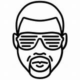 Kanye Coloring Icon West Pages Xcolorings 660px 51k Resolution Info Type  Size sketch template