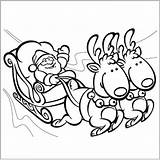 Coloring Horse Sleigh Getcolorings Fantastic Pages sketch template