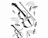 Violin Fiddle Drawing Getdrawings Etsy sketch template