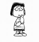 Peanuts Marcie Coloring Pages sketch template