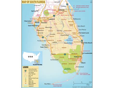 buy map  south florida