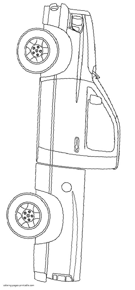 pickup truck  boys coloring pages coloring pages printablecom