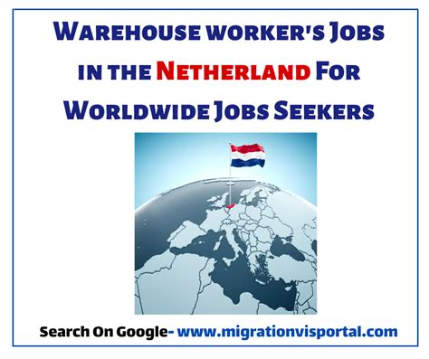 warehouse workers jobs   netherlands
