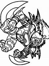 Yugioh Coloring Rude Kaiser Pages sketch template