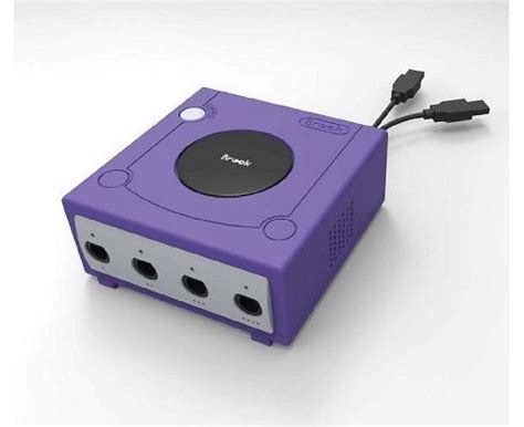 wii  gamecube adapter violet