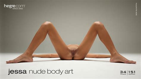 jessa nude body art