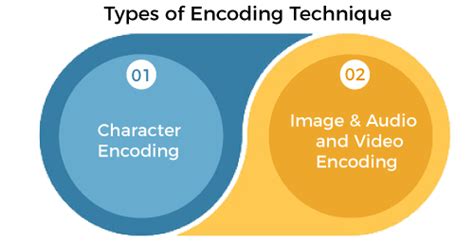 types  encoding techniques javatpoint