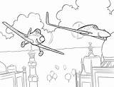 Coloring Planes Pages Disney Printable Dusty Movie Crophopper Plane Print Ishani Colouring Rochelle Flies Airplane Color Kids Boeing Sheet Cartoon sketch template