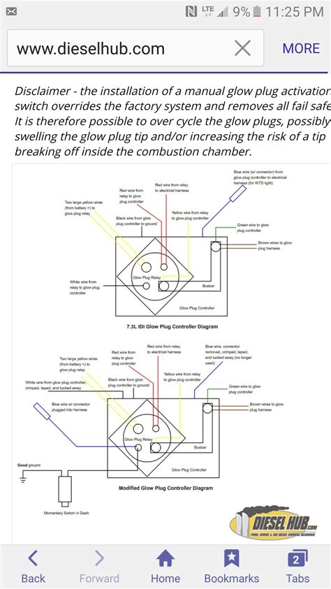 idi glow plug wiring diagram   goodimgco