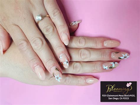 blooming nails spa suggest  modest nail idea   creative