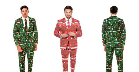 An Ugly Christmas Sweater Suit Is What Your Holiday Needs