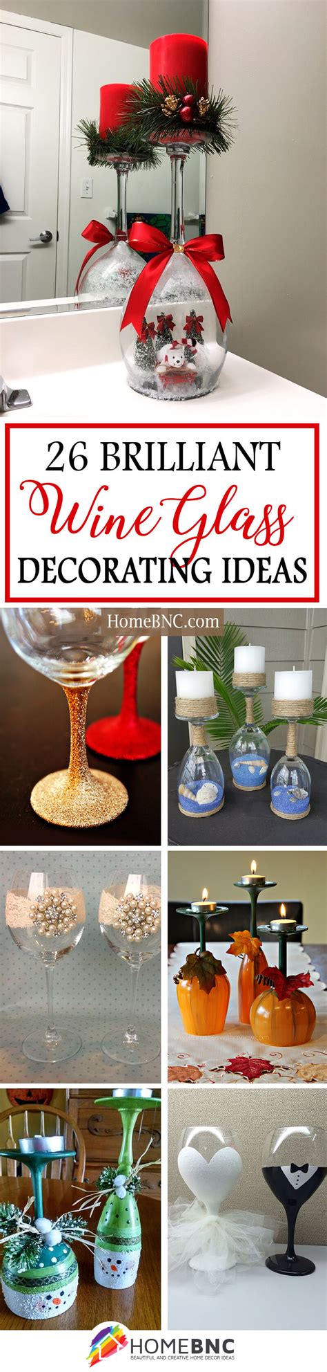 26 Best Wine Glass Decorating Ideas And Designs For 2020