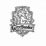 Potter Harry Coloring Pages Hogwarts Crest Gryffindor Houses Kids Printable House Color Dobby Drawing Slytherin Simple Children Gryffondor Getdrawings Getcolorings sketch template