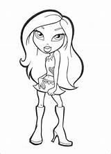 Bratz Coloring Pages Color Yasmin Coloring4free Printable Doll Girls Colouring Drawings Info Book Drawing Gif Print Paint Colour Cheerleader Freecoloring sketch template