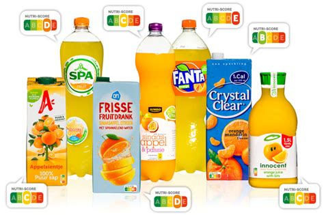 sinaasappeldranken langs de nutri score meetlat consumentenbond