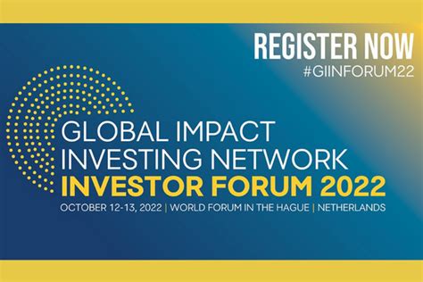 roundtable   global impact investing network investor forum   invitation