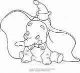 Dumbo Coloring Clown Pagliaccio Drawing Printable Pages sketch template