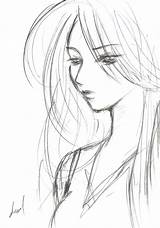 Girl Drawing Sketch Heart Sad Depressed Broken Depression Girls Getdrawings Alone Boy Do Fear sketch template