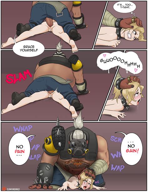 Post 2936924 Comic Mercy Overlook Roadhog Slamfandango