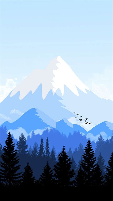 alps mountain animated forest iphone wallpaper iphone