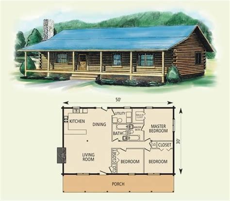 cabin floor plans page