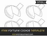 Fortune Cookie Template Cookies Printables Moreprintabletreats sketch template