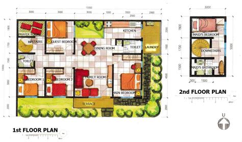 small house floor plan design  modern house architecture