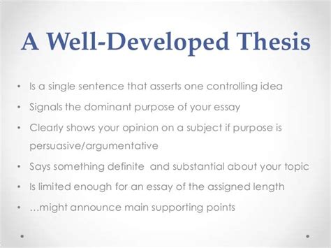 write  good thesis statement   write  thesis statement