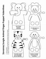 Puppets Zoo Puppet Activity sketch template