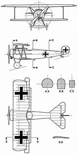 Fokker Blueprint Drawingdatabase Plans Flygplan sketch template