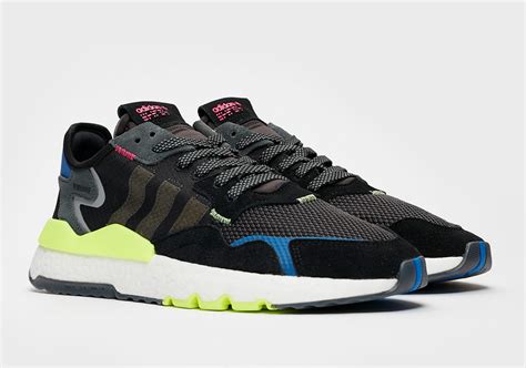 adidas nite jogger brings   bright neon tones sneakernewscom